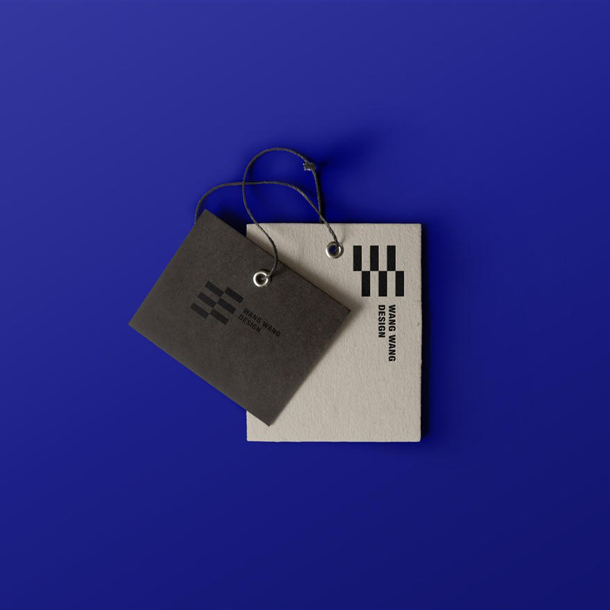 服装创意吊牌男士LOGO商标女装服饰PSD样机设计智能贴图