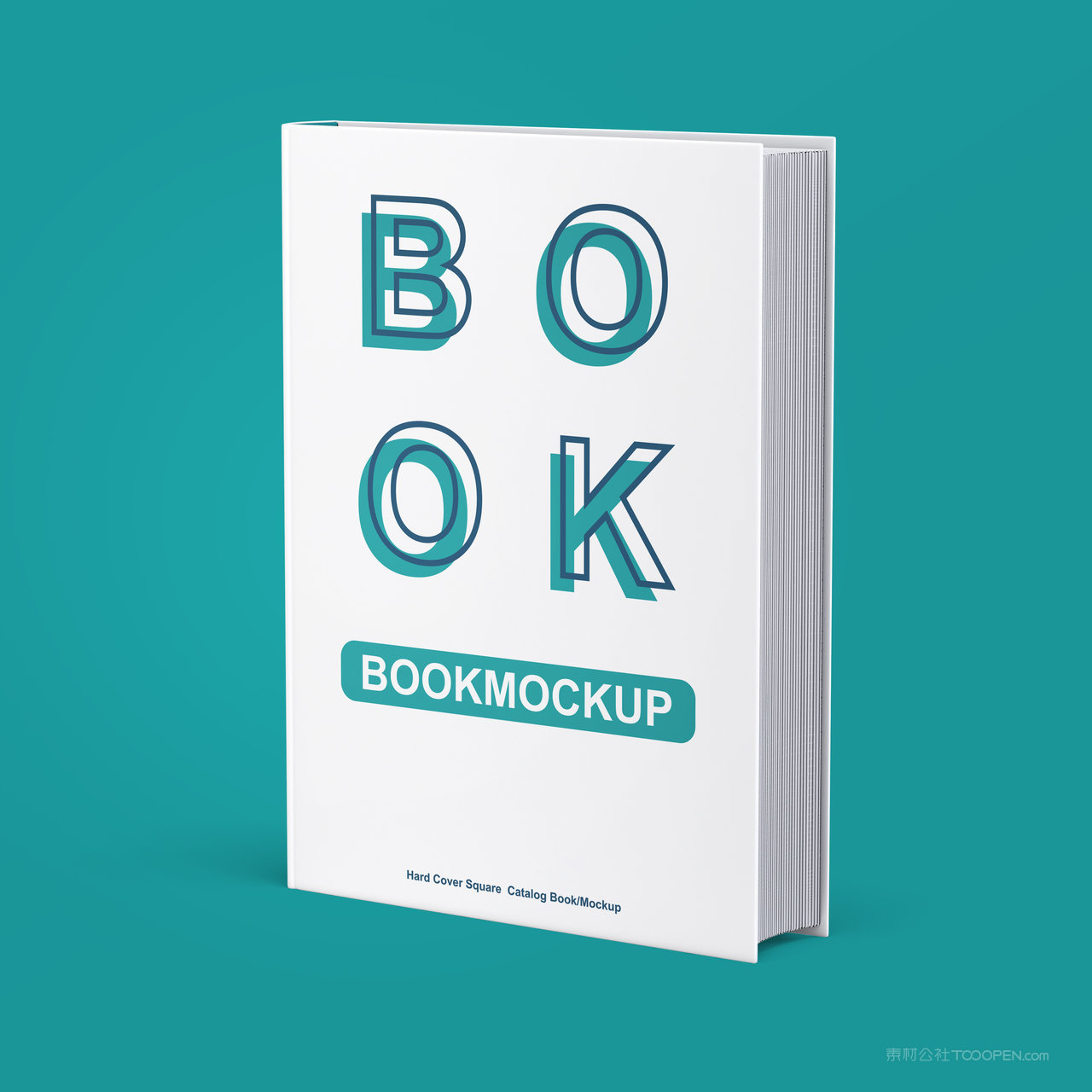 硬壳书籍画册贴图样机