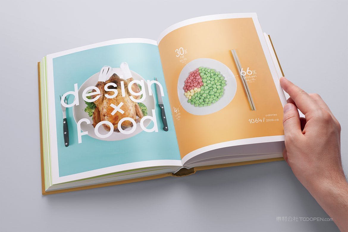 精装书设计样机 (