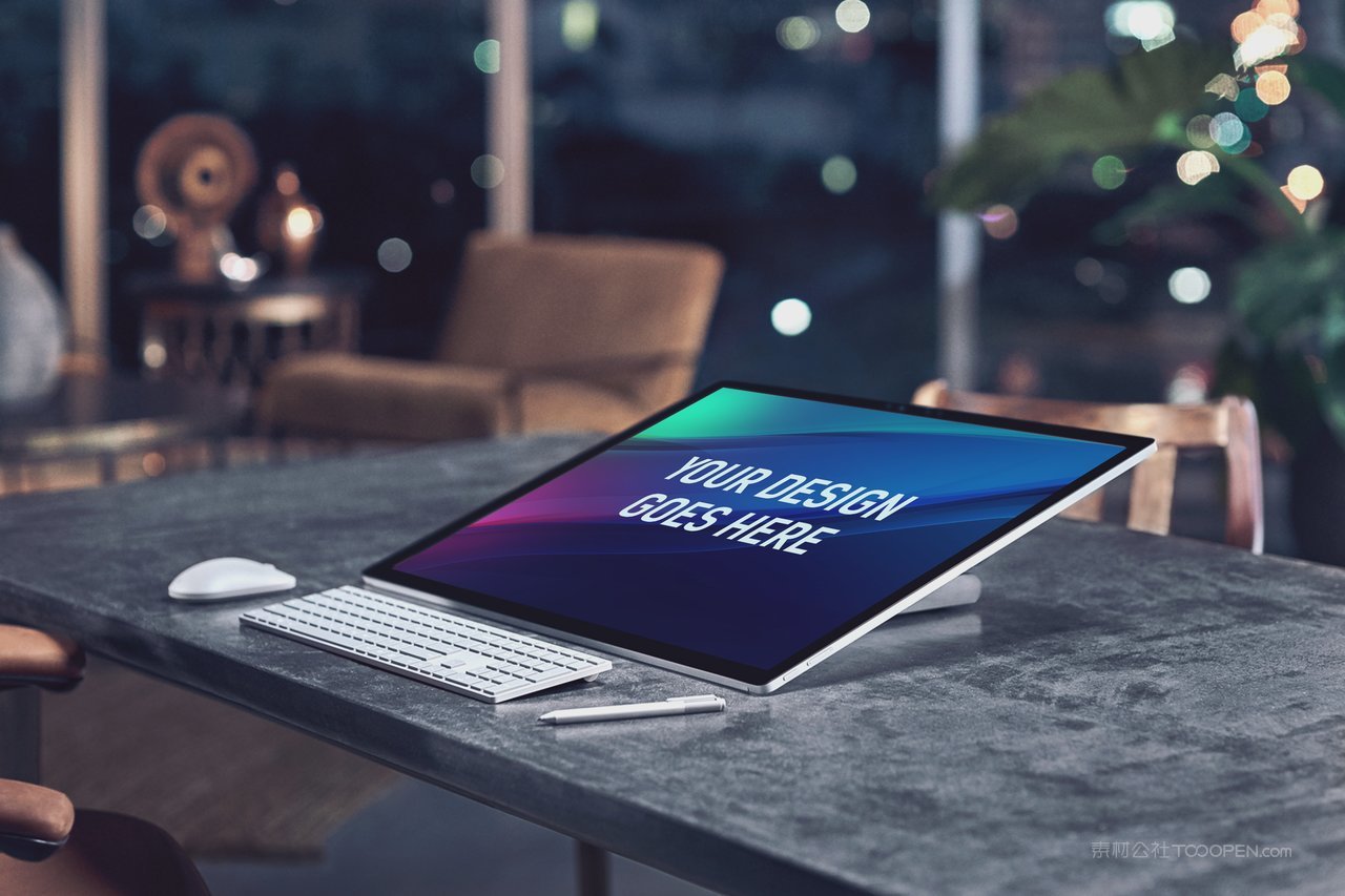 笔记本电脑样机