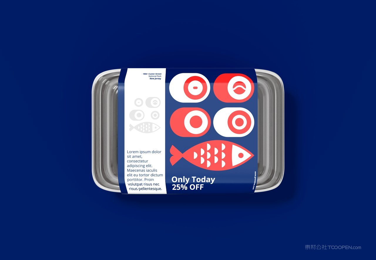 日式餐饮品牌食品包装盒样机 (10)