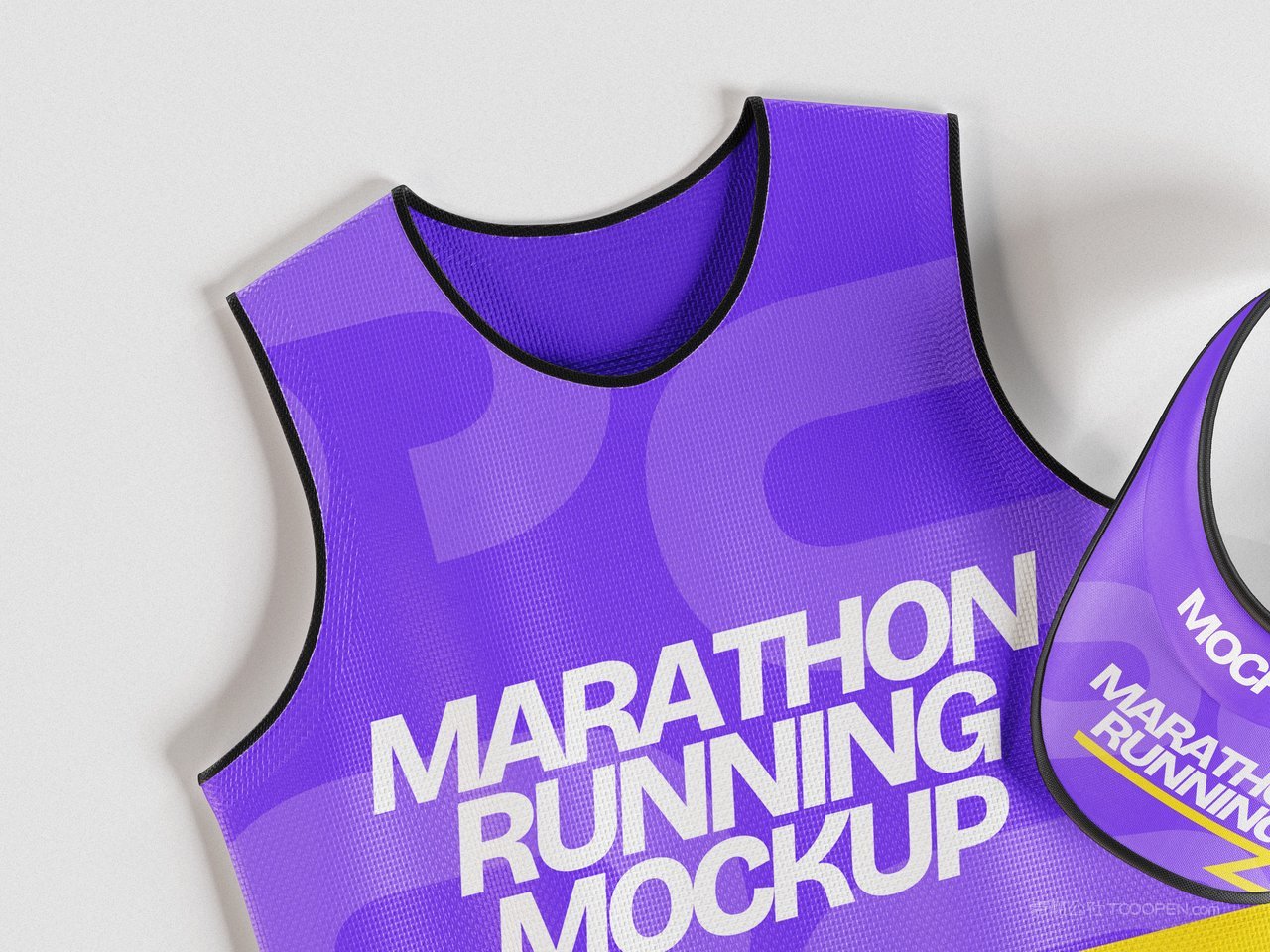 马拉松跑步套装样机
