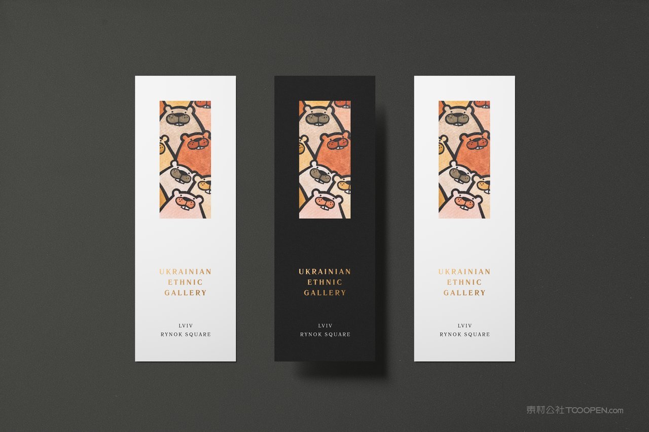 文具vi长条纸质书签效果样机 (5)