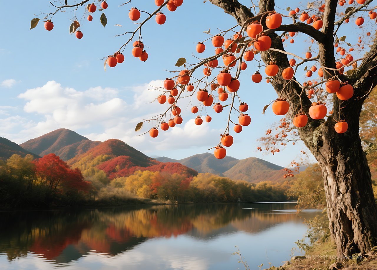风景自然湖泊河流山峰山水景色群山唯美