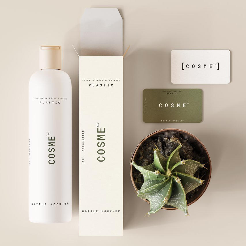 仙人球洁面乳瓶装产品样机 (14)