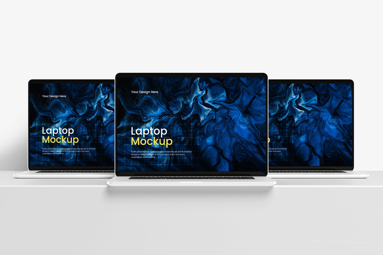 笔记本电脑样机