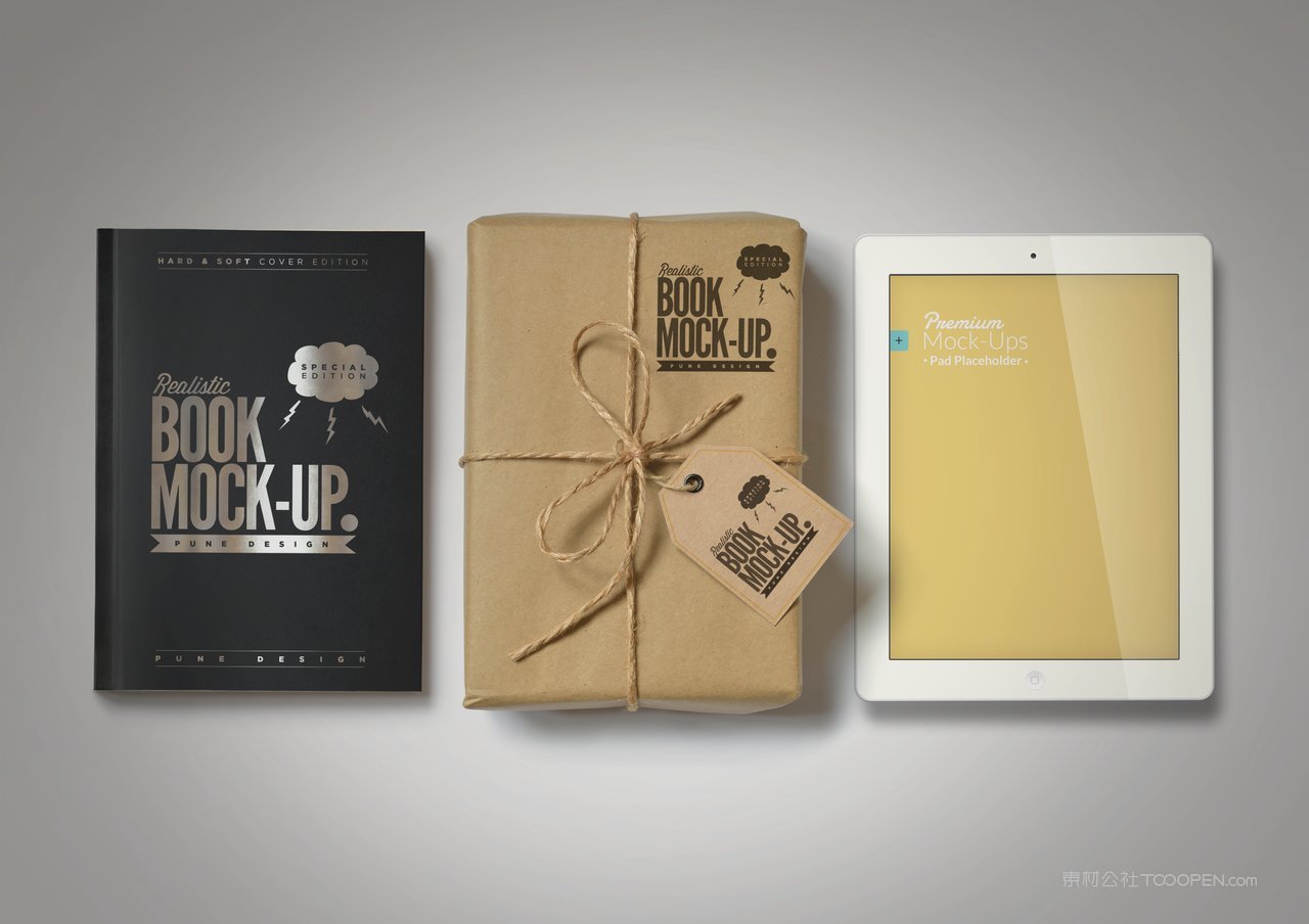 英文书精装书本厚脊书籍场景样机 (14)