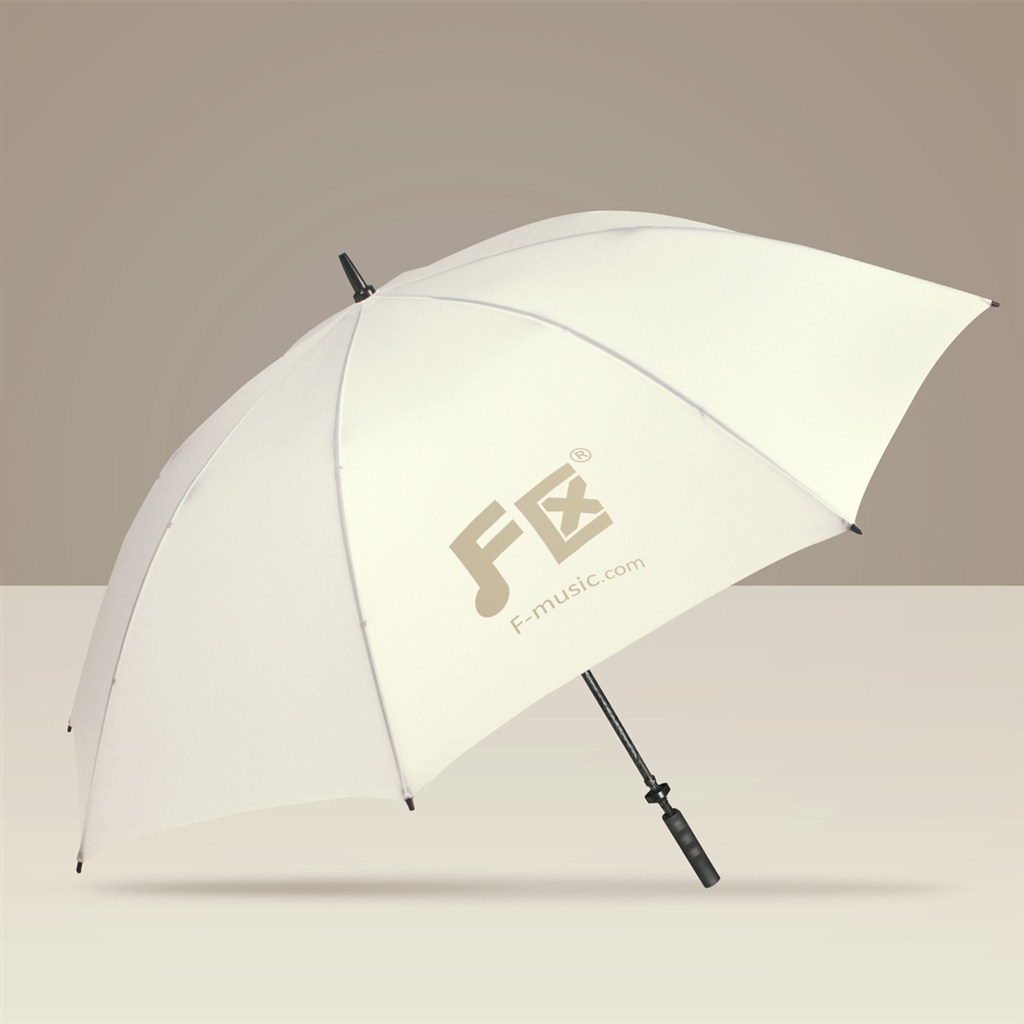 太阳伞标志机logo样机模板