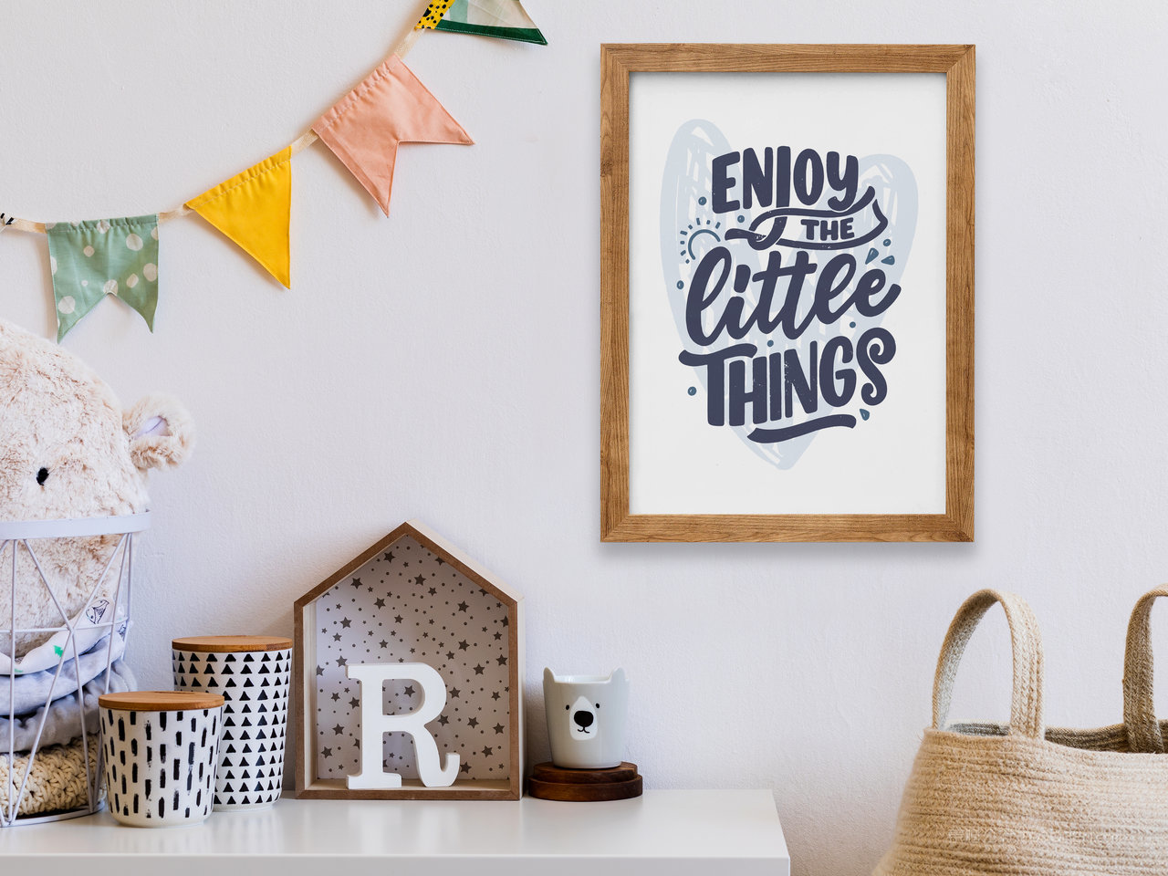 儿童房相框样机