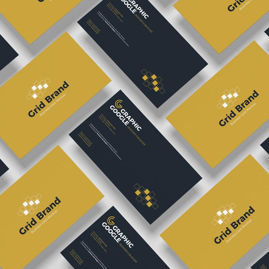 创意名片维修商业服务卡片场景样机 (8)