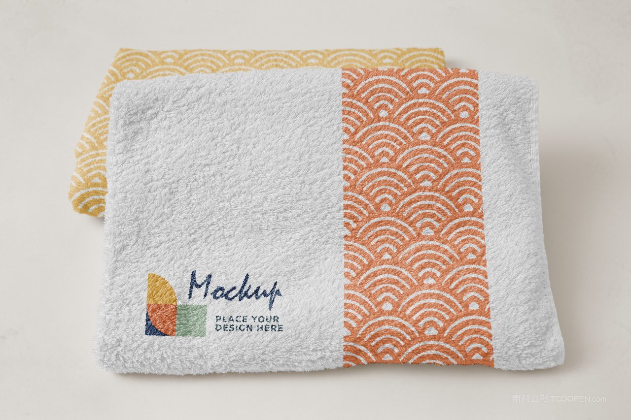 【2185期】毛浴巾logo展示vi样机 (9)