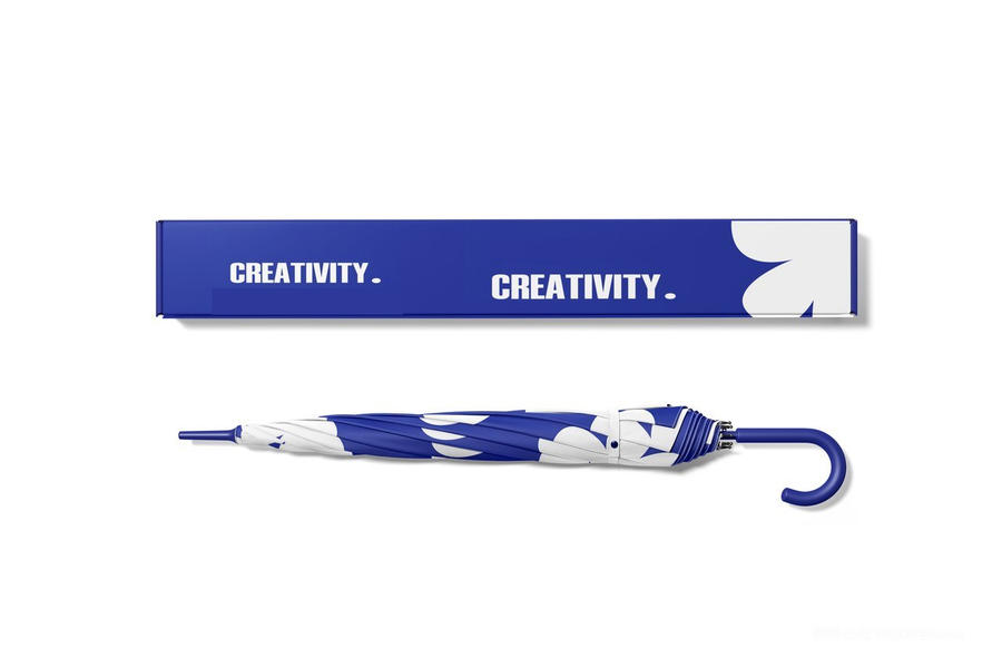 品牌VI形象展示样机雨伞