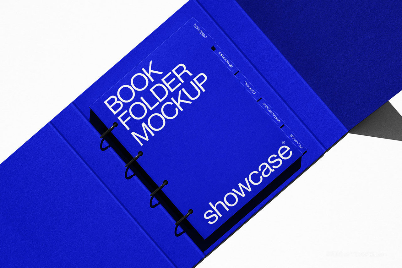 【2263期】品牌vi应用样机之04 book folder