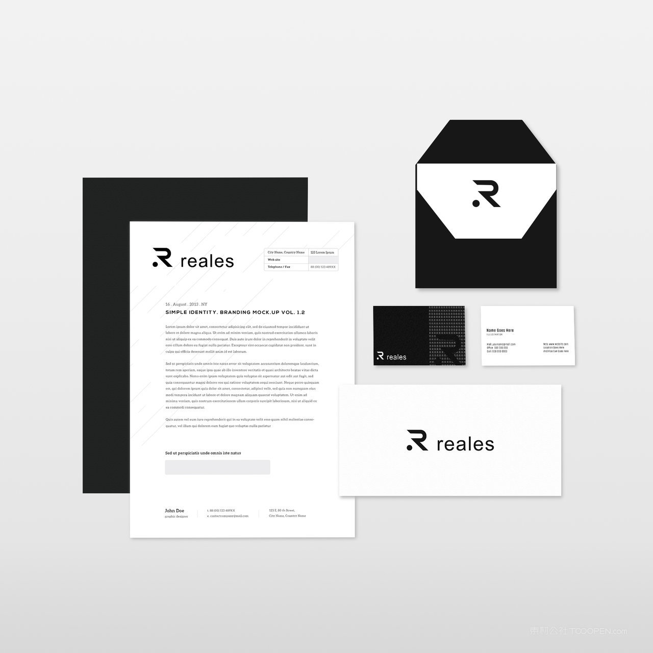 房地产vi贴图样机