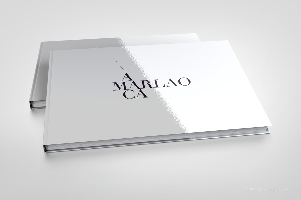 宣传册横版画册书籍展示样机
