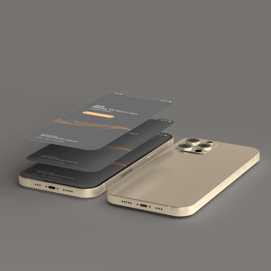 悬浮iPhone12样机