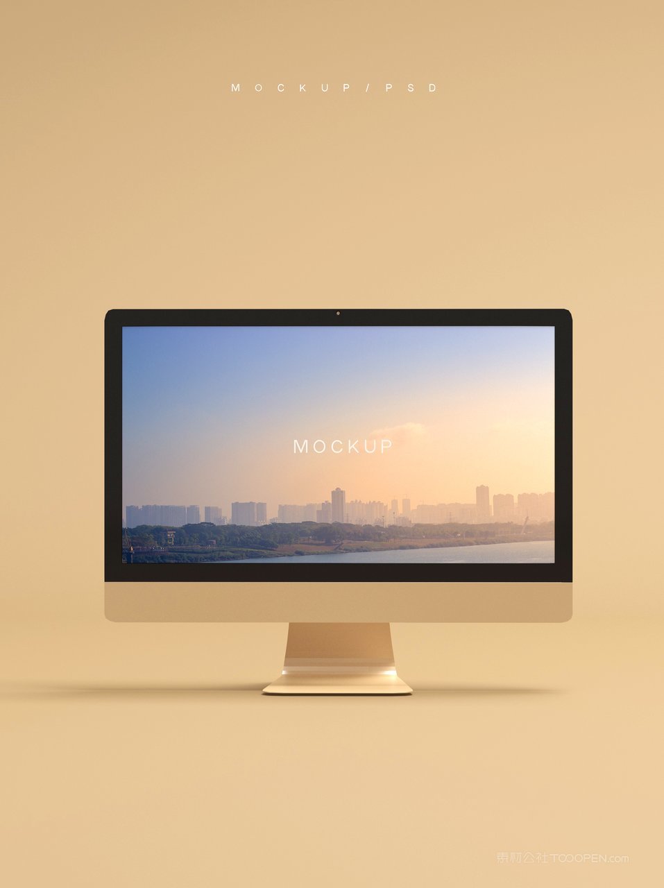 电脑一体机显示屏桌面ui样机 (1)