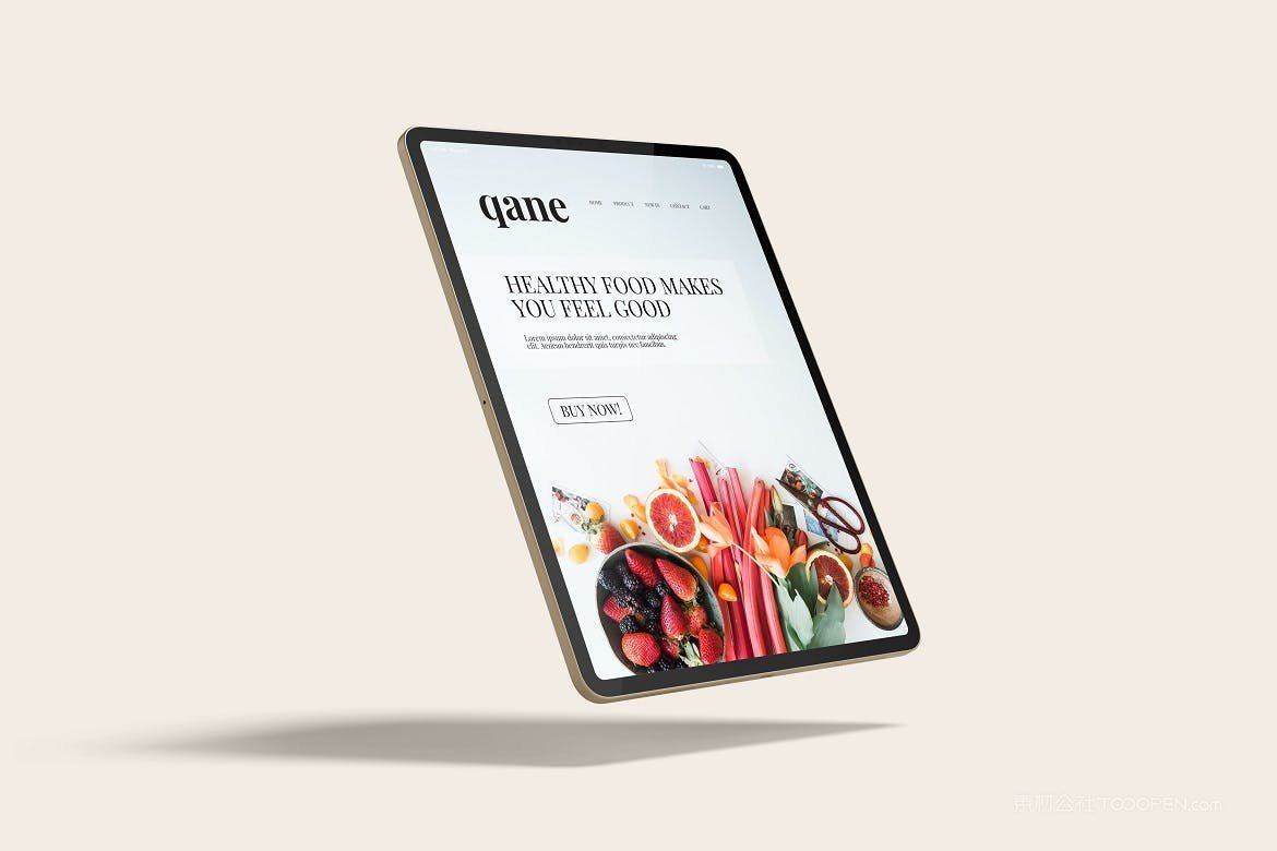 ipadpro平板电脑样机