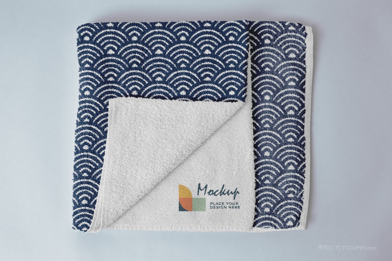 【2185期】毛浴巾logo展示vi样机 (1)