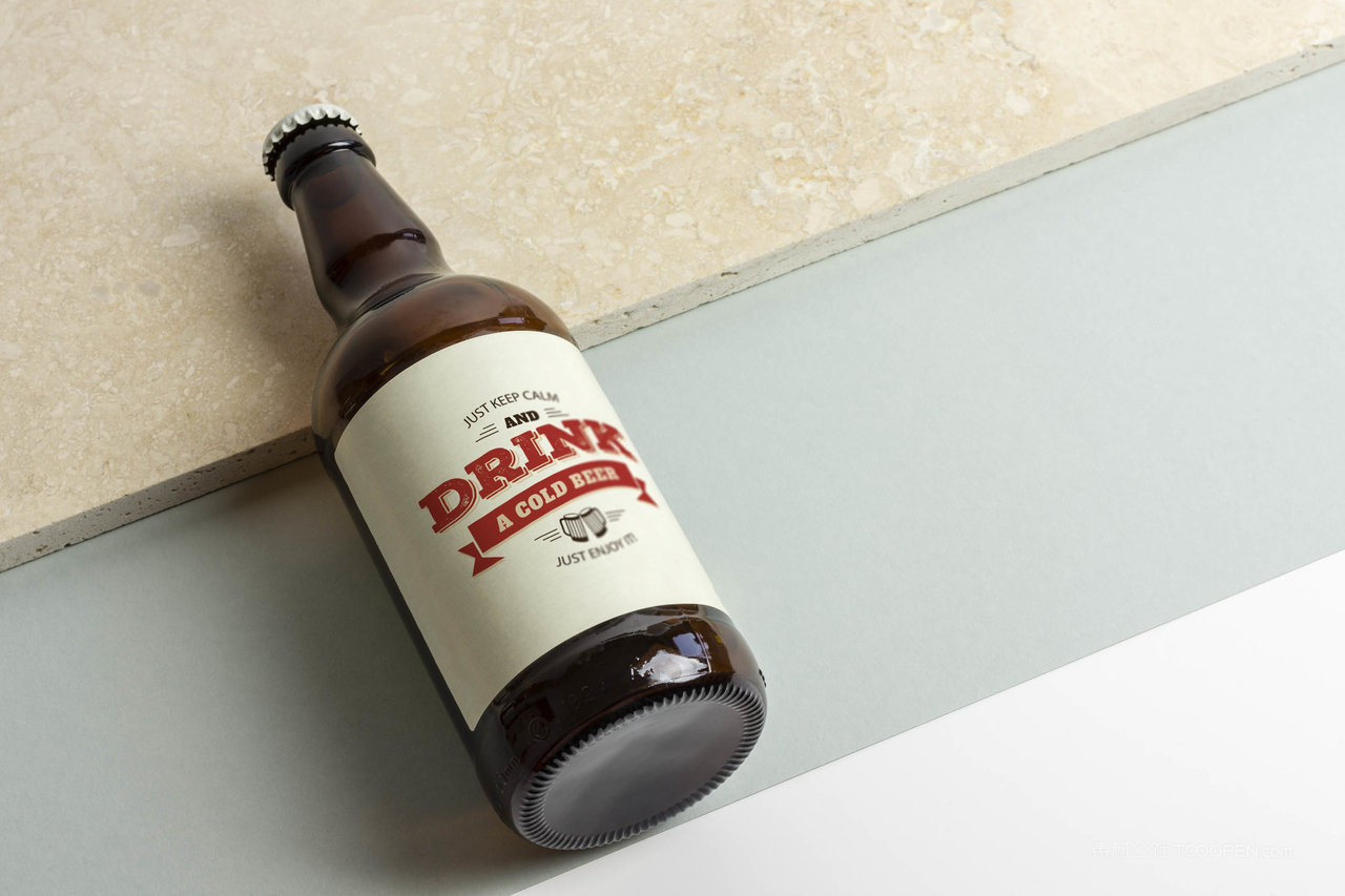 啤酒包装场景样机