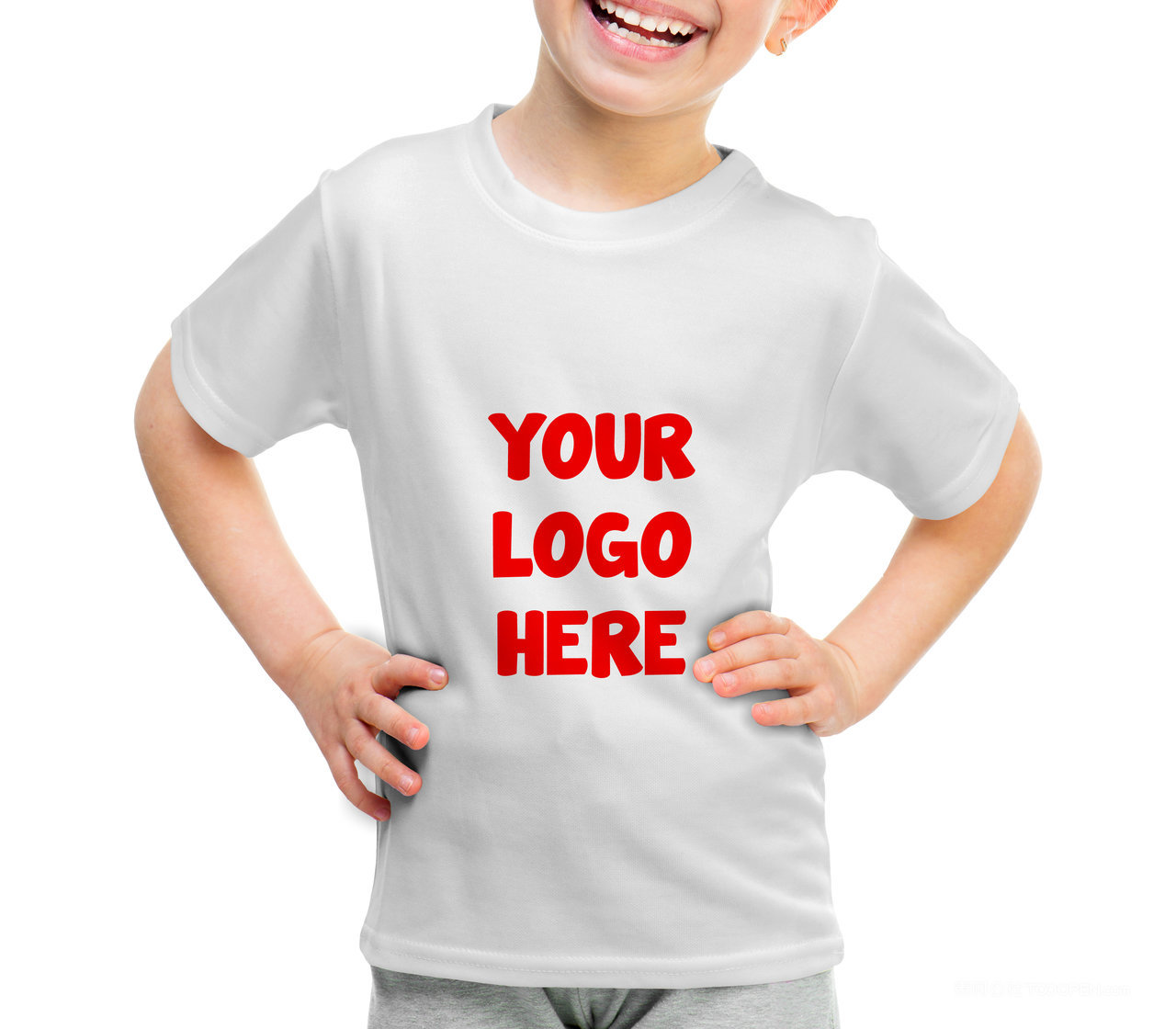 儿童t恤样机
