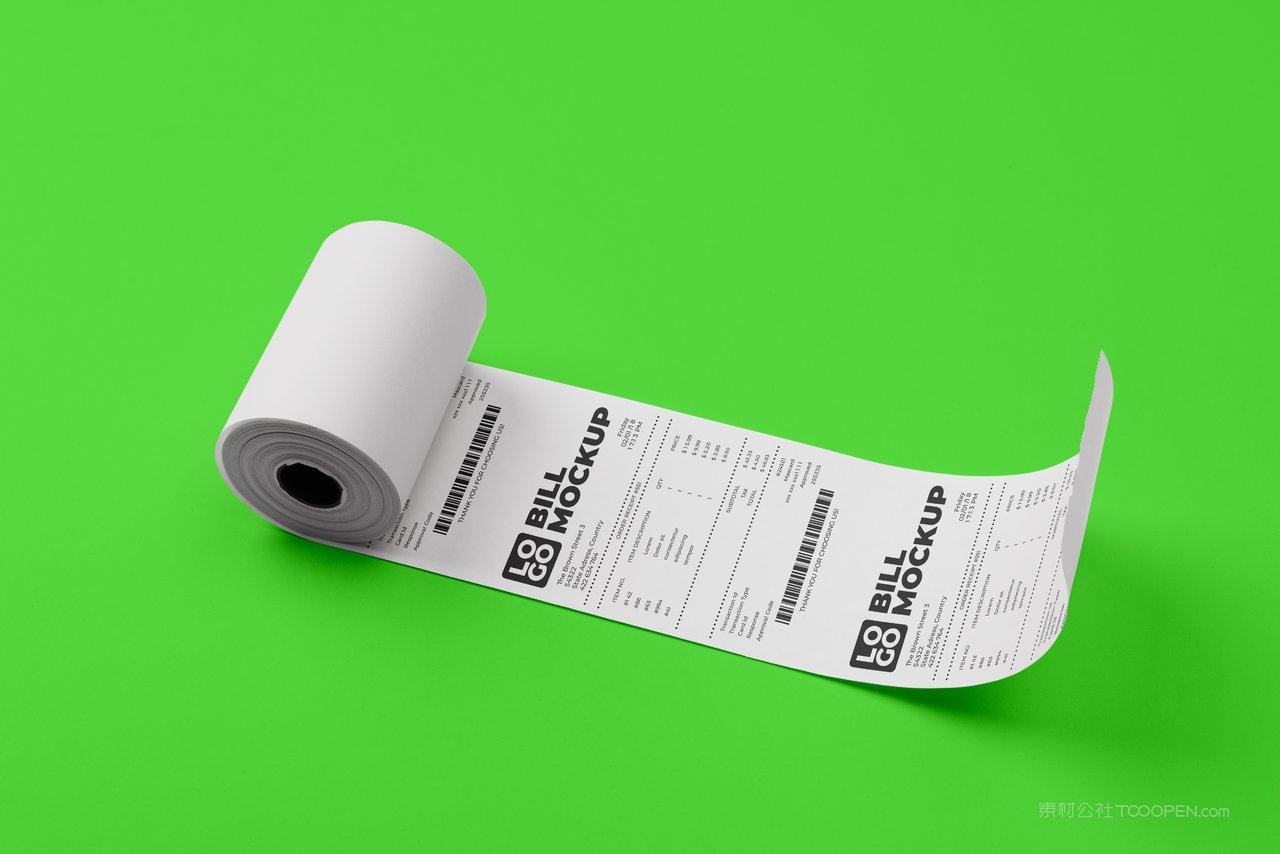 【1951期】购物小票样机 (2)