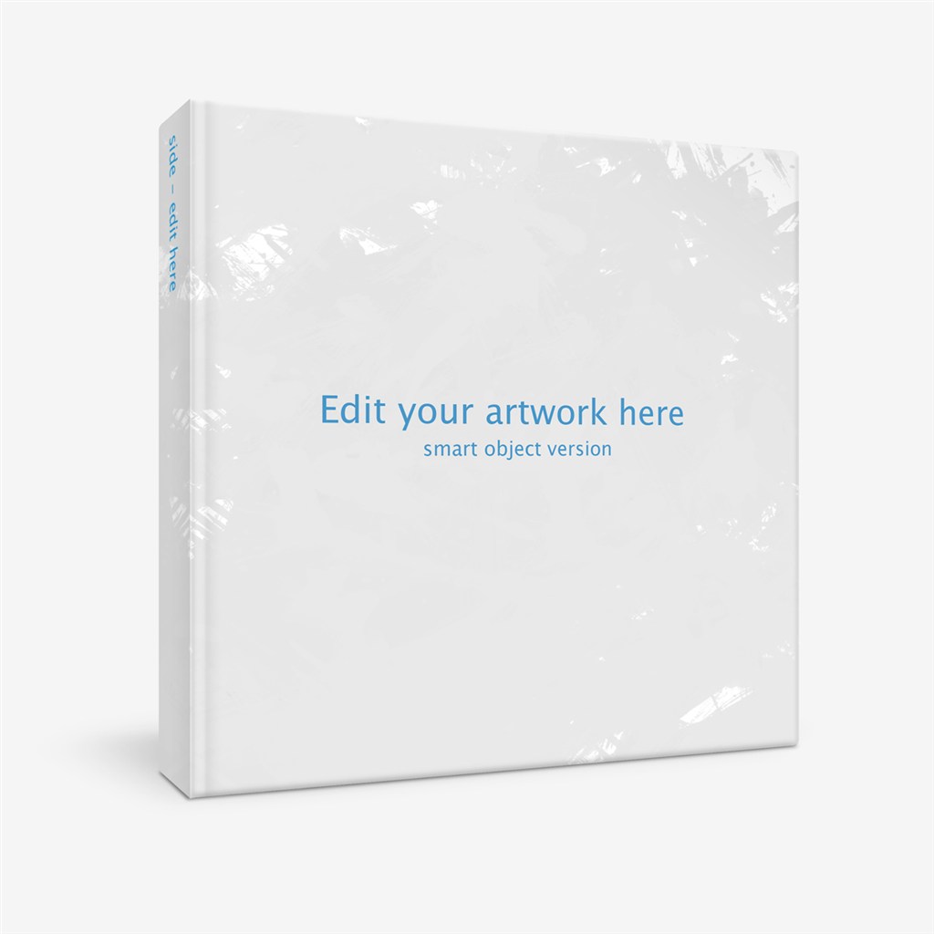 书本画册封面设计样机