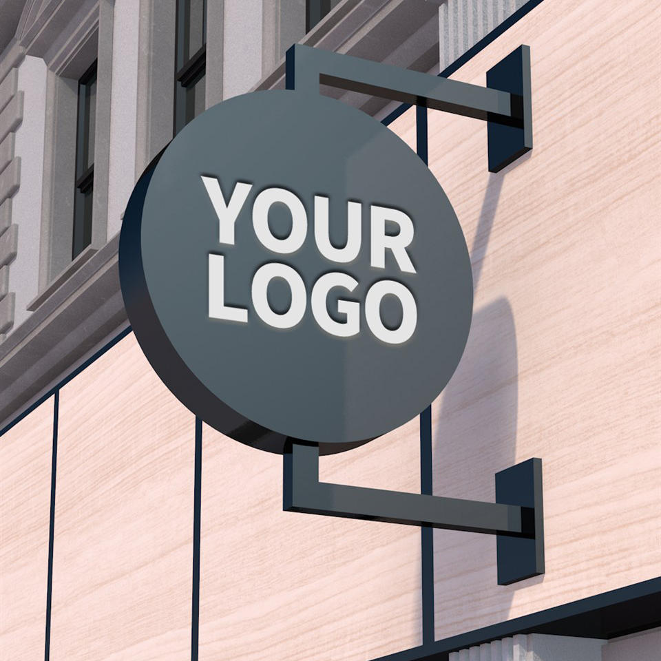 店招logo样机招牌