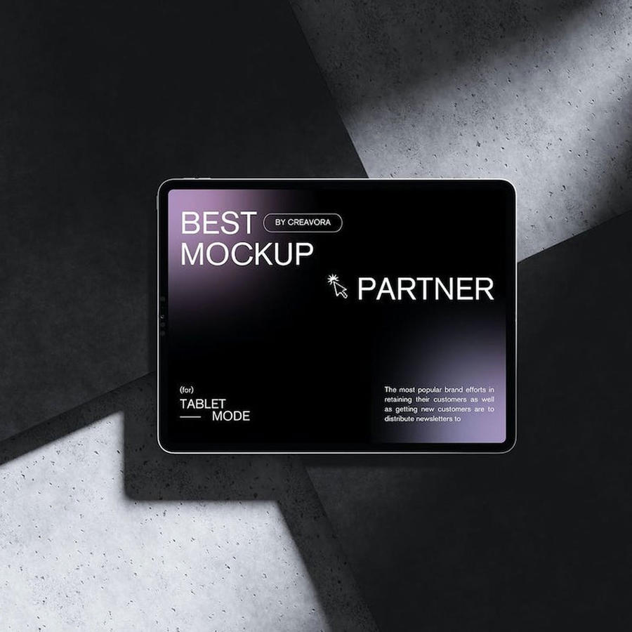 平板电脑屏幕样机