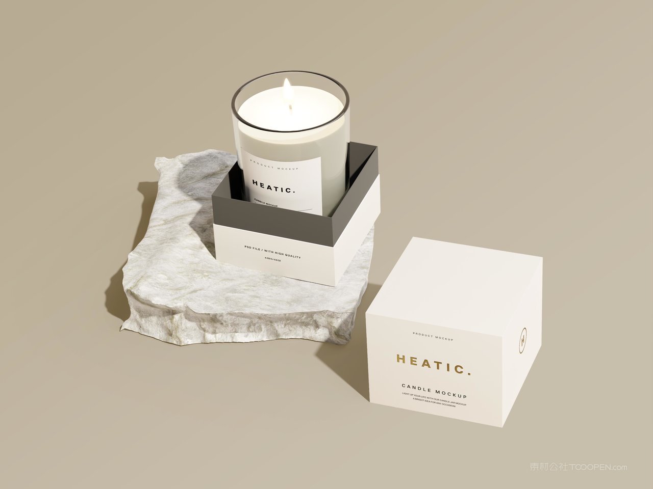 蜡烛香薰场景样机