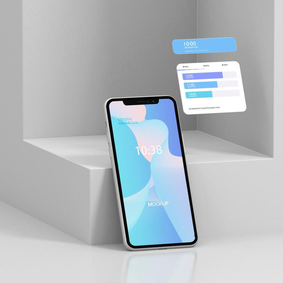 幻彩紫手机屏app界面ui样机 (5)