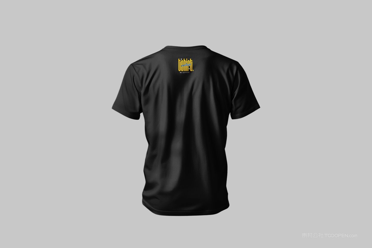 男士短袖t恤样机