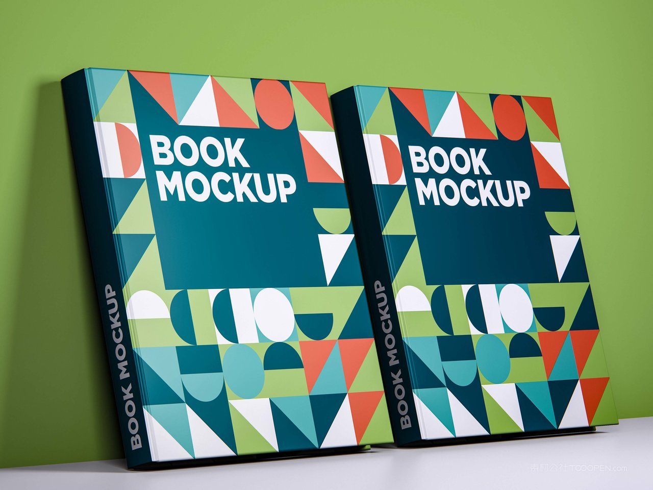 书籍封面设计样机