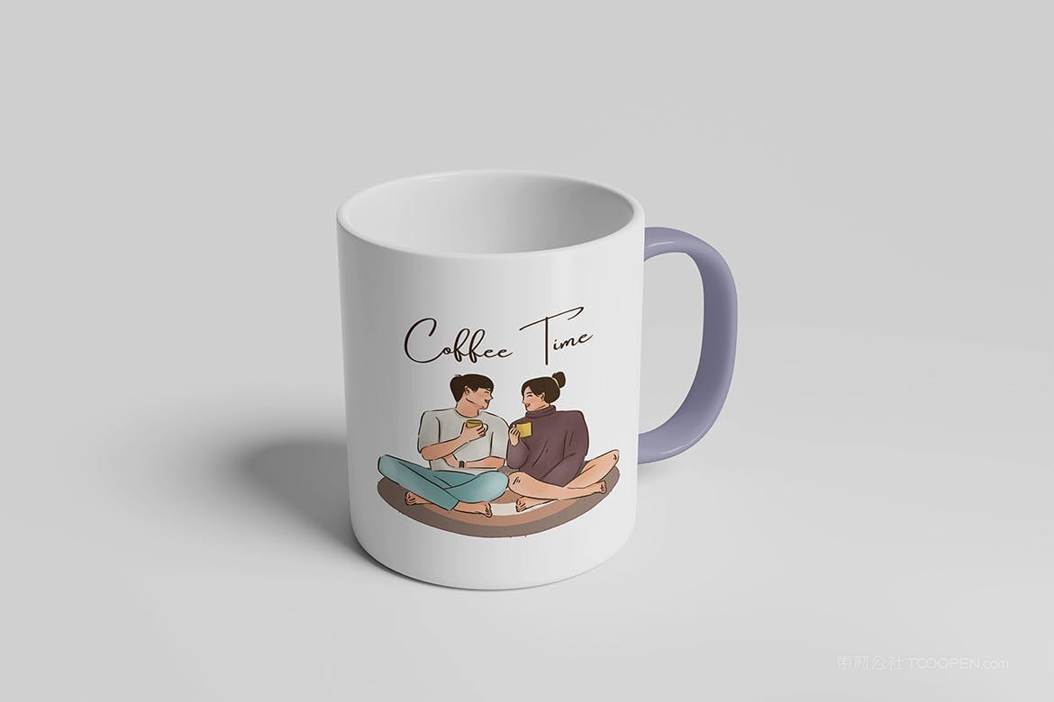 马克杯图案样机