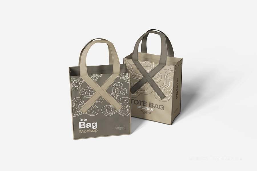 购物袋手提袋样机