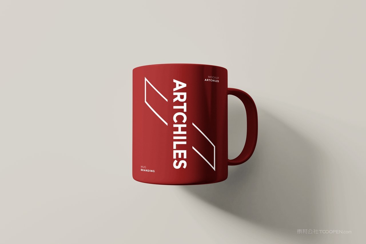 马克杯陶瓷水杯样机