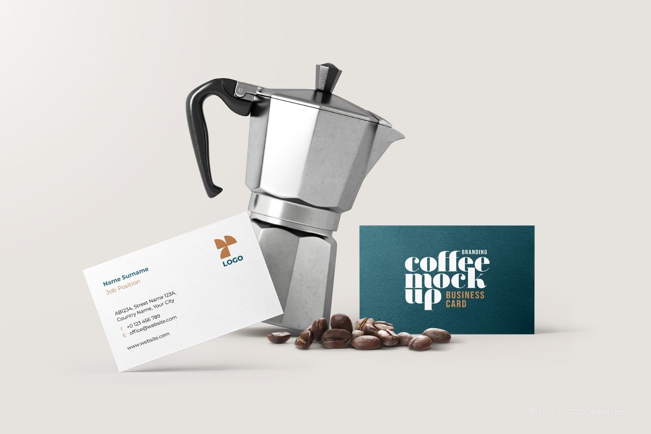 品牌奶茶咖啡logo定制vi包装展示样机 (8)