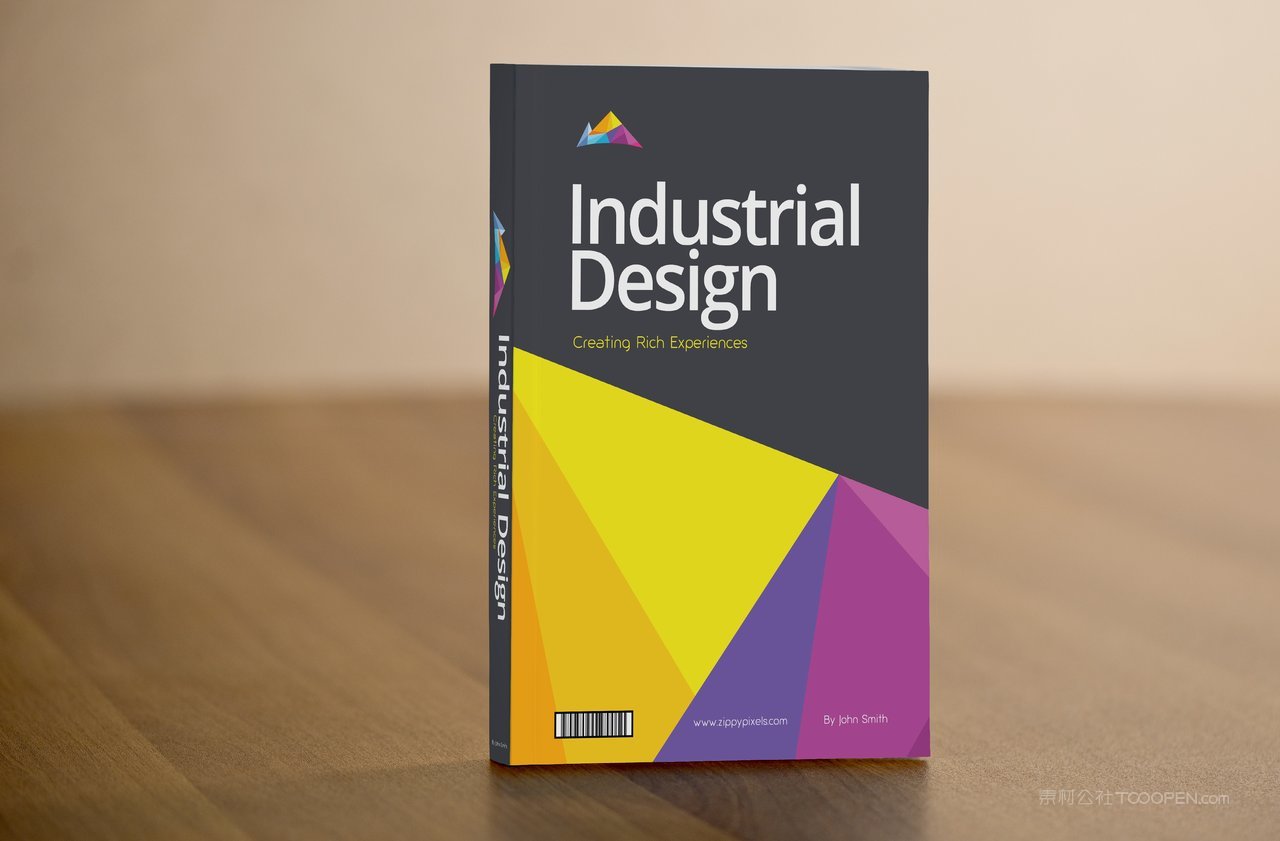 创意硬壳厚厚的书本书籍场景样机 (61)