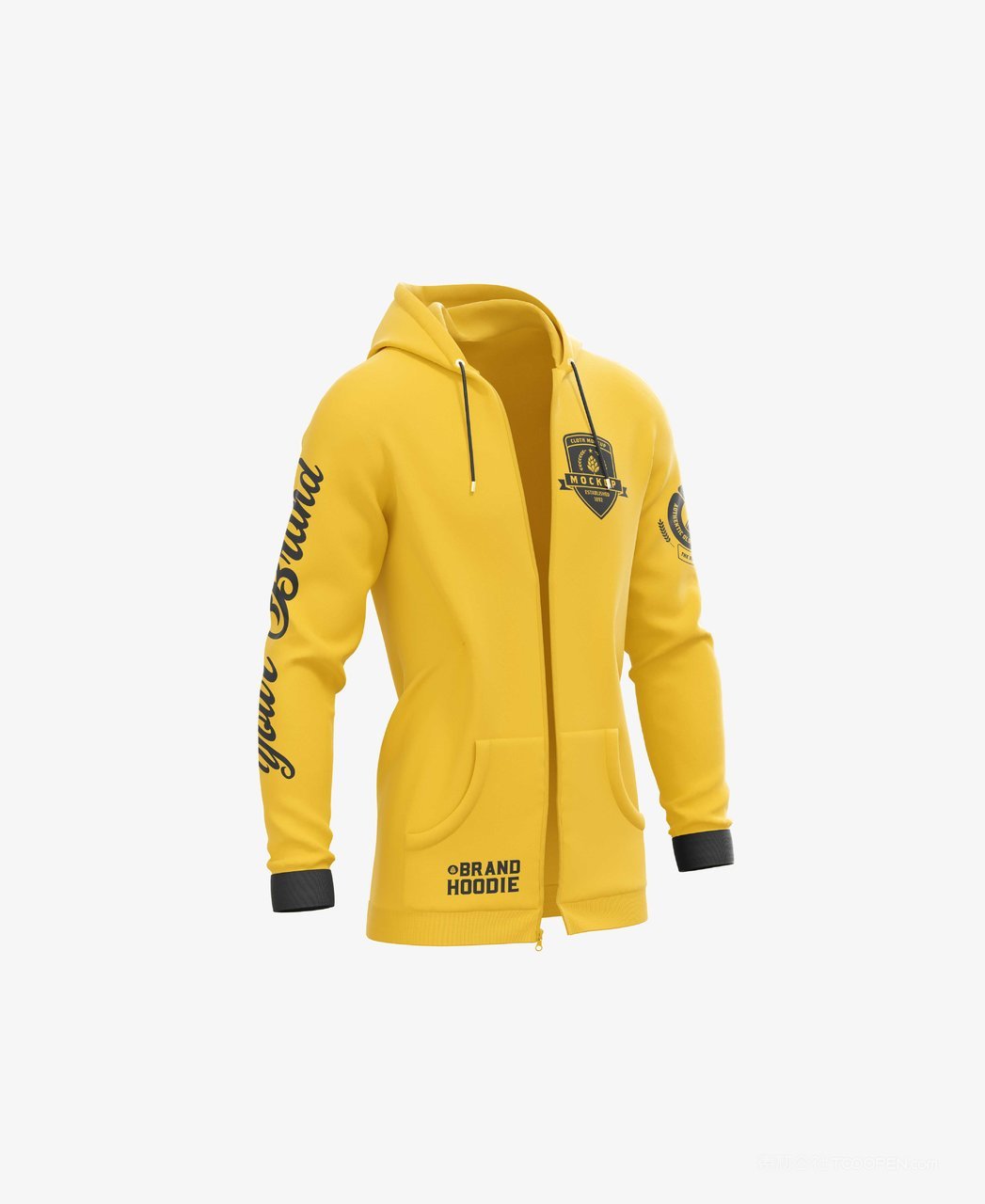 夹克运动衫样机