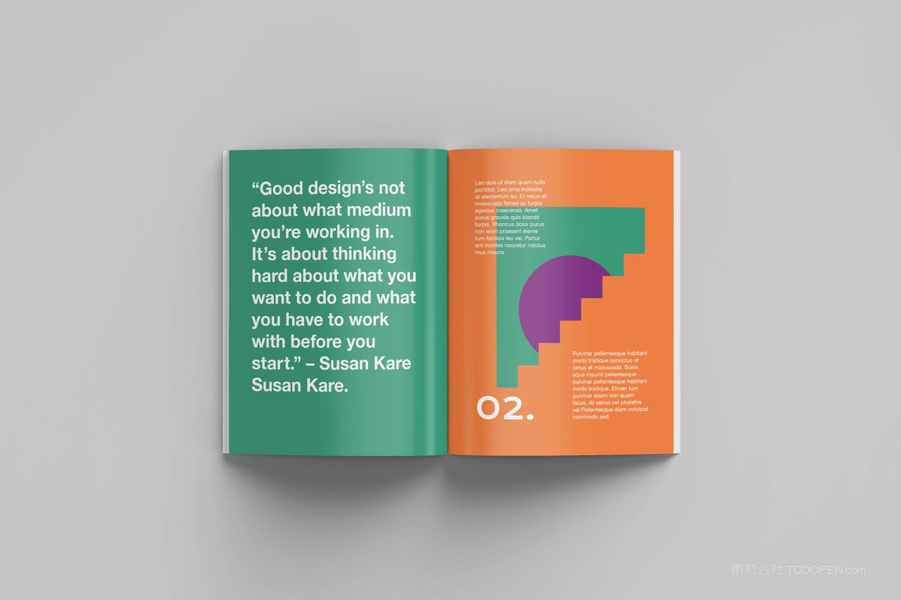 杂志目录展开样机