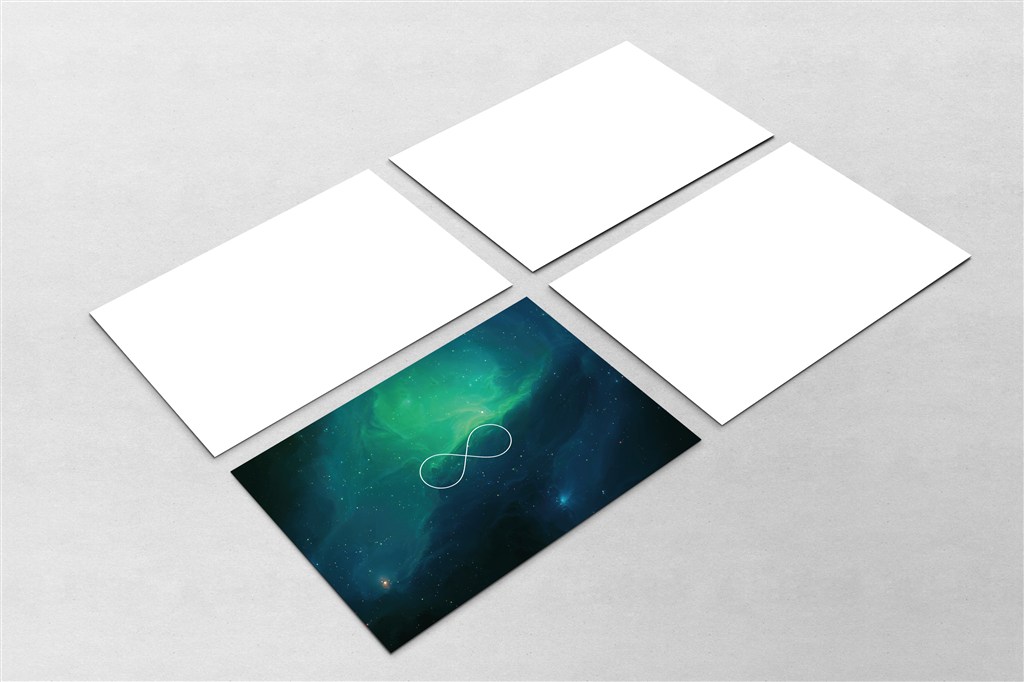 海报宣传单DM单单页样机