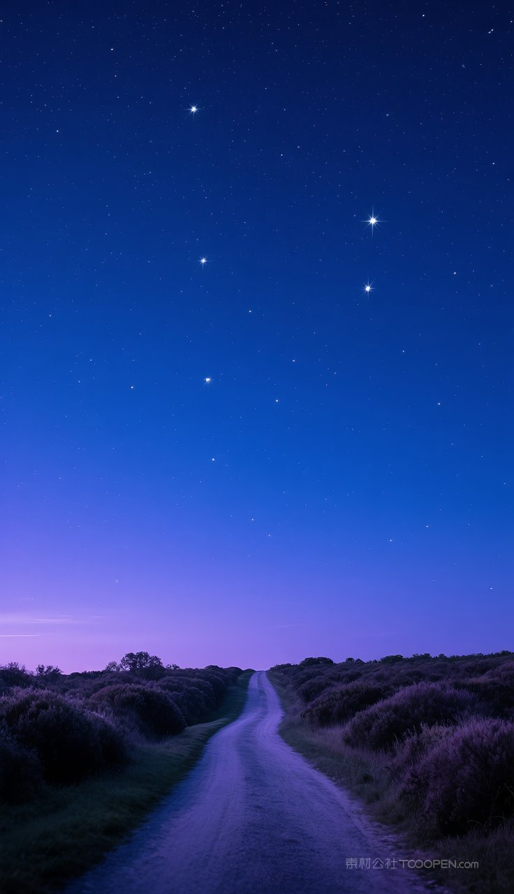 景色星空夜晚天空风景夜空自然