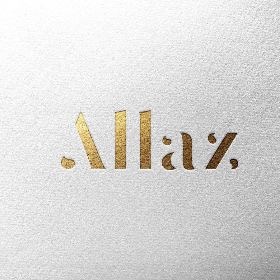 烫金标志背景精美logo样机