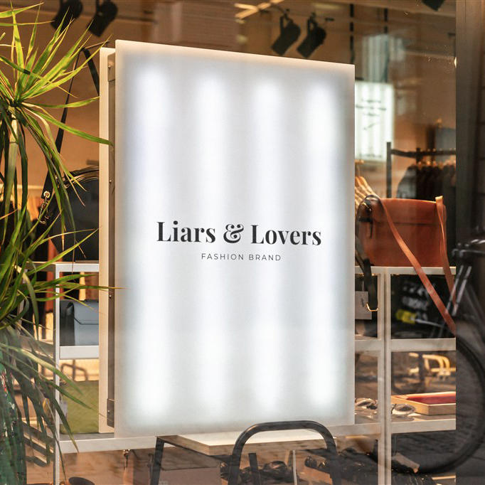 店招广告牌样机素材