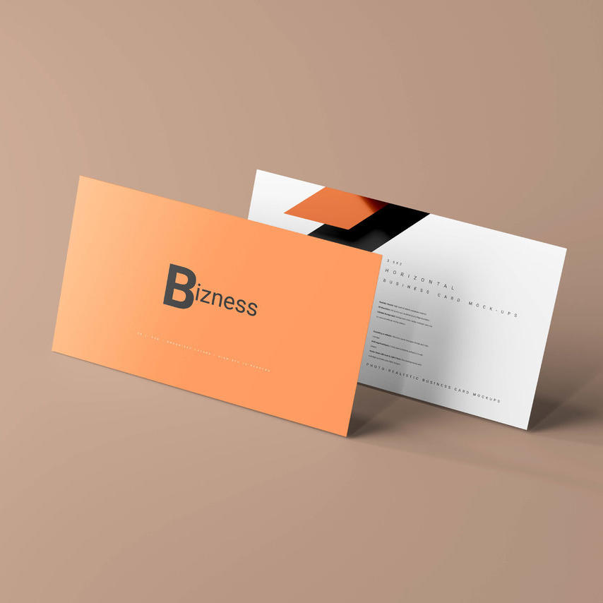 商务名片卡片样机