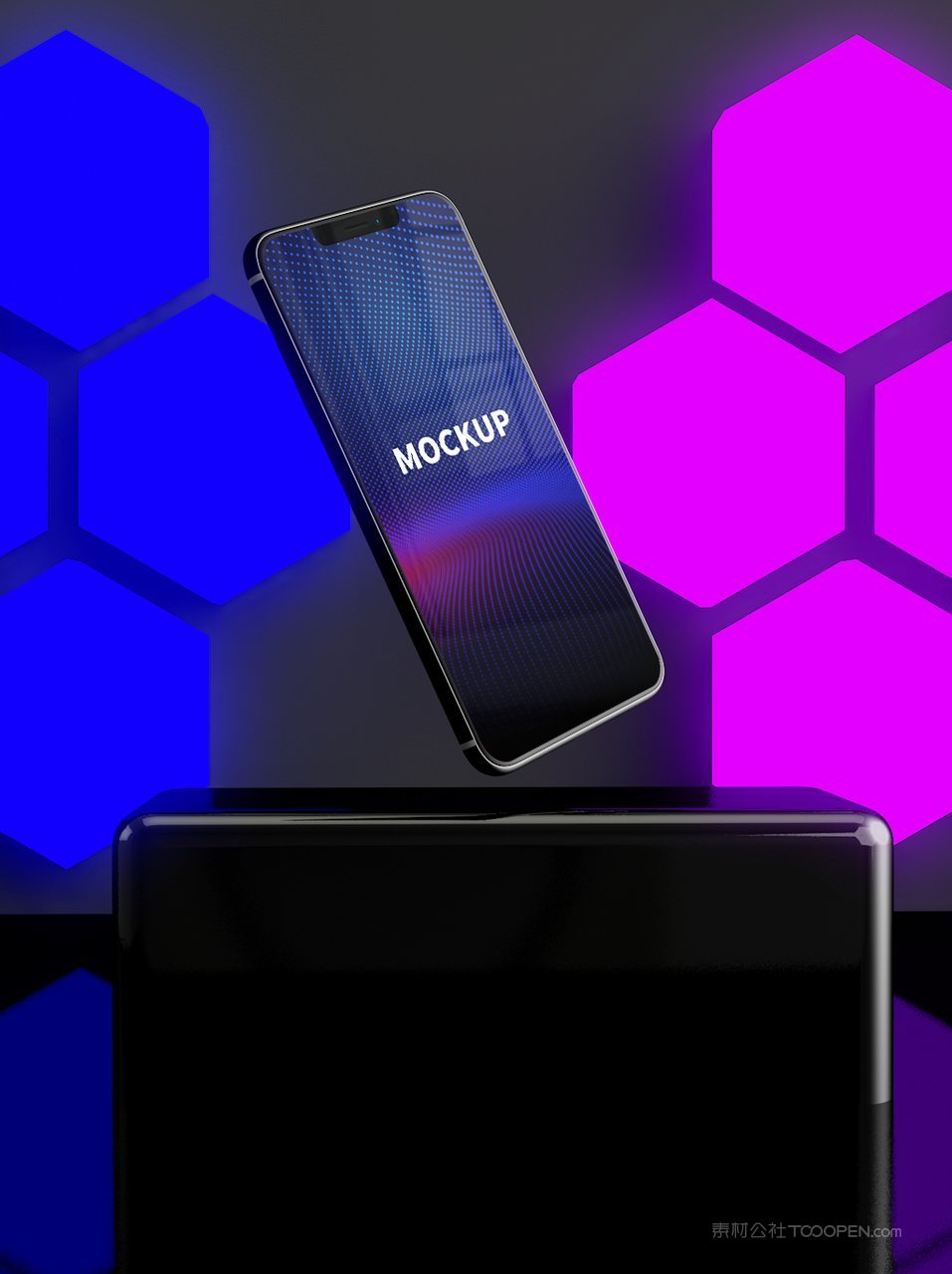 手机屏app手机ui作品展示样机