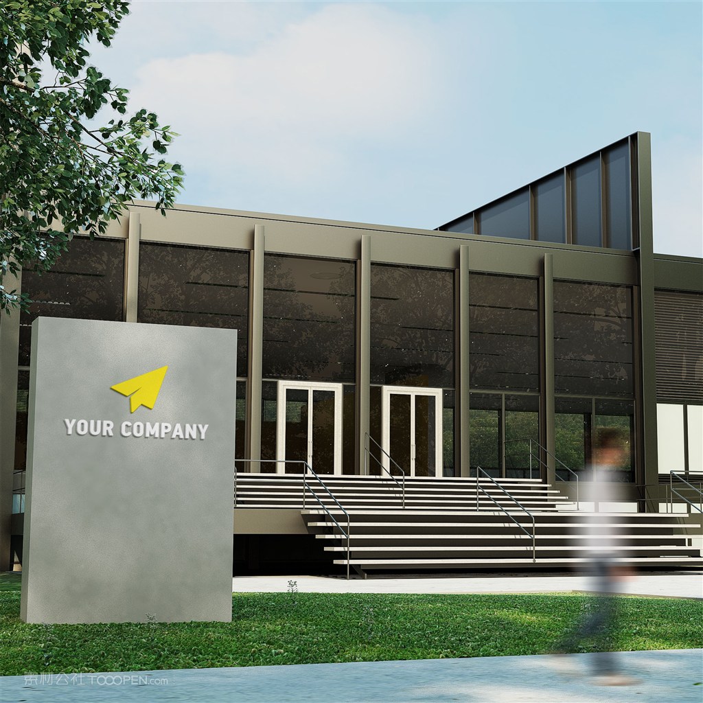 公司办公标识样机