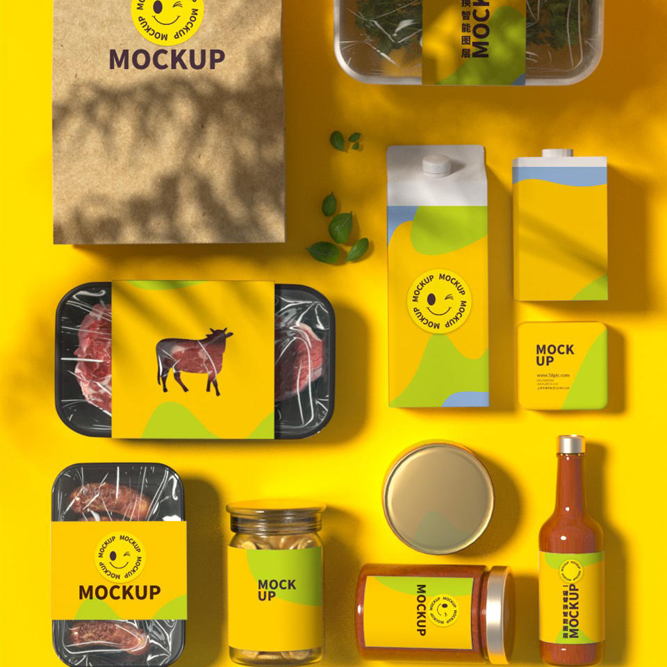 食品包装vi样机