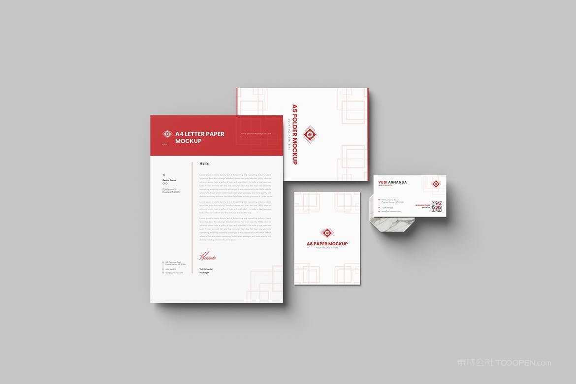 企业办公文具样机