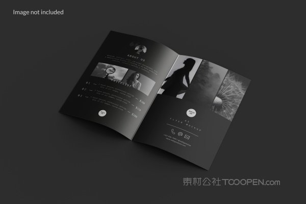 宣传单模板样机